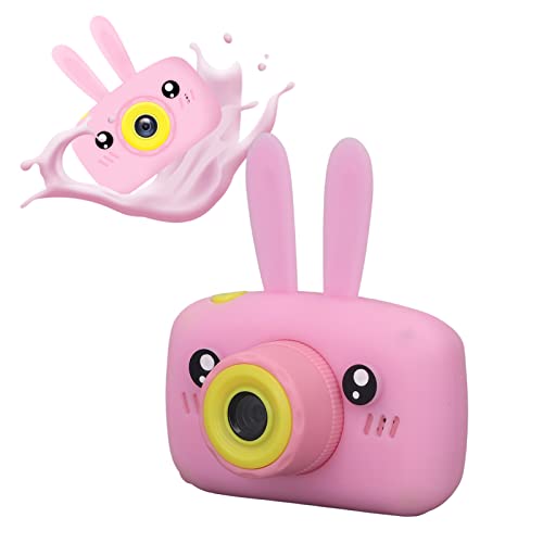 Hosi Baby Camera 2 Inch Auto Screen Protector Case Baby Camera MP3 Playback (Pink)