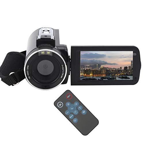 Hight Definition Camera, Smart Image Stabilization 18X Zoom 3in High Resolution Digital Video for Outdoor Recording