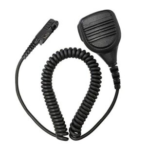 amasu heavy-duty remote speaker microphone shoulder mic replacement compatible with xpr3000 xpr3300 xpr3500 xpr3300e xpr3500e xpr 3300