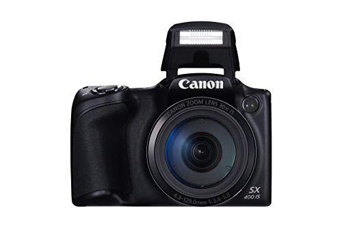 Canon PowerShot SX400 Digital Camera with 30x Optical Zoom (Black) (Discontinued by Manufacturer) (Renewed)