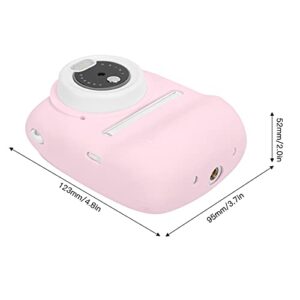 Kids Digital Selfie Camera P01B Print 2.4inch IPS Display Video Recorder Dual Lens 1800W Camera for Kids Kids Camera (Pink)