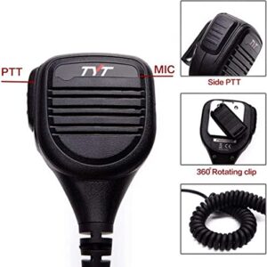 TYT Handheld Microphone Speaker MIC TH-47 for MD-UV380 MD-UV390 TH-UV8000D UV-5R BF-888S Walkie Talkie