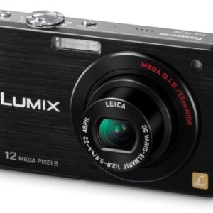 Panasonic Lumix DMC-FX580 12MP Digital Camera with 5x MEGA Optical Image Stabilized Zoom and 3 inch LCD (Black)