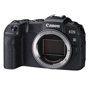 Canon EOS RP Mirrorless Camera Body Only (No Lens) W/Mount Adapter EF-EOS R & 32GB Memory Bundle