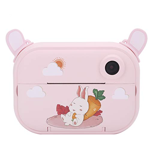 Portable Cartoon Camera, 2.4‑inch High Definition Display Toddler Camera Non‑Toxic Safe Birthday Gifts for Girls for Christmas Gifts for Children