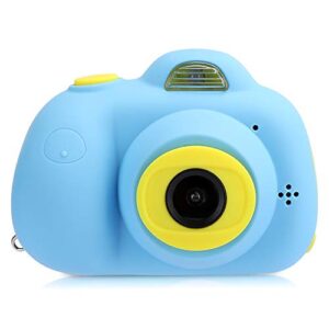 cutulamo children digital camera dual-lens video recording convenient face recognition digital camera,for kid to record beautiful moments,support auto save