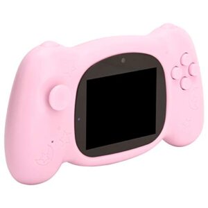 cutulamo children video camera, children camera 12mp photos for birthday for kids for thanksgiving for christmas(pink)