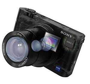 Sony RX100 IV 20.1 MP Premium Compact Digital Camera w/ 1-inch Sensor, 4K Movies and 40x Super Slow Motion HD DSCRX100M4/B