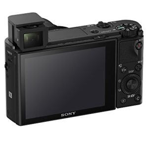 Sony RX100 IV 20.1 MP Premium Compact Digital Camera w/ 1-inch Sensor, 4K Movies and 40x Super Slow Motion HD DSCRX100M4/B