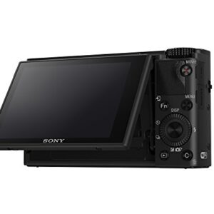 Sony RX100 IV 20.1 MP Premium Compact Digital Camera w/ 1-inch Sensor, 4K Movies and 40x Super Slow Motion HD DSCRX100M4/B