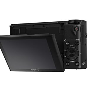 Sony RX100 IV 20.1 MP Premium Compact Digital Camera w/ 1-inch Sensor, 4K Movies and 40x Super Slow Motion HD DSCRX100M4/B