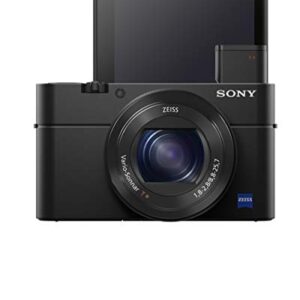 Sony RX100 IV 20.1 MP Premium Compact Digital Camera w/ 1-inch Sensor, 4K Movies and 40x Super Slow Motion HD DSCRX100M4/B