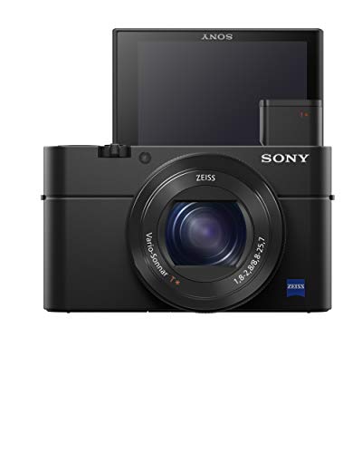 Sony RX100 IV 20.1 MP Premium Compact Digital Camera w/ 1-inch Sensor, 4K Movies and 40x Super Slow Motion HD DSCRX100M4/B