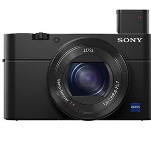 Sony RX100 IV 20.1 MP Premium Compact Digital Camera w/ 1-inch Sensor, 4K Movies and 40x Super Slow Motion HD DSCRX100M4/B