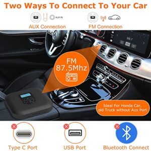 CD Player Portable, MONODEAL Bluetooth CD Player with Speakers and FM Transmitter, Rechargeable 1800mAh CD Player for Car and Home with LED Screen