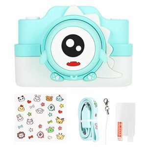 ROMACK Mini Camera, Dual-Camera Kids Camera 24 Million High‑Definition with Photo Stickers for Travel for Children's Toys Gifts