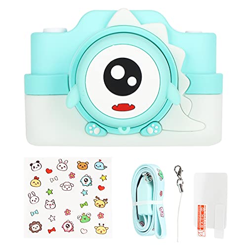 ROMACK Mini Camera, Dual-Camera Kids Camera 24 Million High‑Definition with Photo Stickers for Travel for Children's Toys Gifts