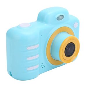01 video camera, shockproof shell kid photography toy 2.4in full hd screen children gift kids camera, 1080p for christmas for holiday travel(blue, pisa leaning tower type)