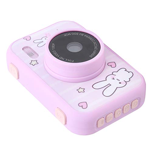 Children Camera, Mp3 Player Fast Charging Video Camera, 3.5 Inch LCD Video Recording Taking Photos Previewing Flash Mode for Kids Girls(Pink)