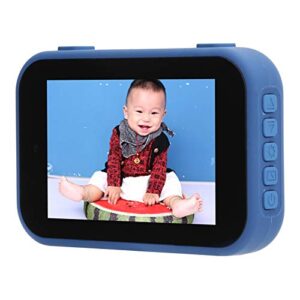 children camera, mp3 player fast charging video camera, 3.5 inch lcd video recording taking photos previewing flash mode for kids girls(navy blue)