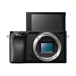 Camera 6100 A6100 Mirrorless Digital Camera Body Digital Camera (Color : Silver Body)