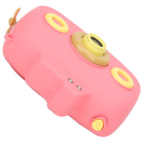 Salaty Kids Camera, Digital Electronic Gift 2.4inch HD Video Camera Front/Rear Dual Shot Mini for Recording Videos(Pink)