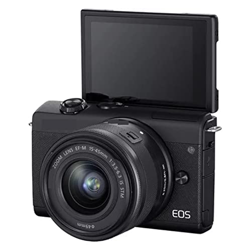 Camera M200 Mirrorless Digital Camera with 15-45mm Lens Vlogging Camera Digital Camera