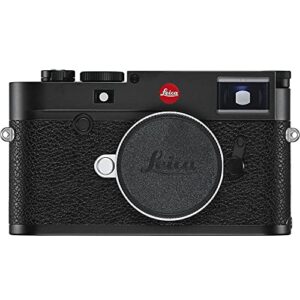 Leica M10 - R Digital Rangefinder Camera (Black Chrome) (20002) + 64GB Extreme Pro Card + Corel Photo Software + Card Reader + Case + Cleaning Set + Flex Tripod + Cap Keeper - Starter Bundle