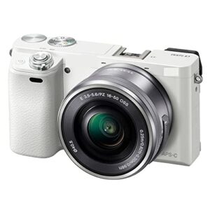 camera a6000 mirrorless digital camera with 16-50mm lens + 8gb card digital camera