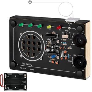 diy radio fm receiver kit – makerfocus fm radio kits build your own radio soldering project for beginners kids students adults to learn