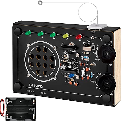 DIY Radio FM Receiver Kit - MakerFocus FM Radio Kits Build Your Own Radio Soldering Project for Beginners Kids Students Adults to Learn