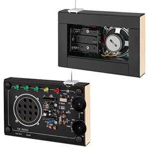 DIY Radio FM Receiver Kit - MakerFocus FM Radio Kits Build Your Own Radio Soldering Project for Beginners Kids Students Adults to Learn