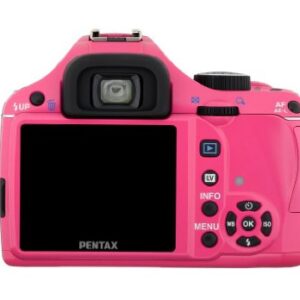 Pentax K-X 12.4 Megapixel Digital SLR and 18-55mm f/3.5-5.6 DAL AL Lens (Pink)