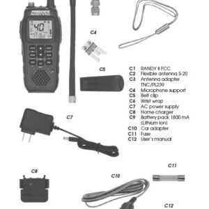 Randy II FCC - First FCC Approved AM/FM Handheld CB Radio