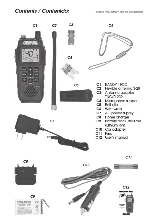 Randy II FCC - First FCC Approved AM/FM Handheld CB Radio