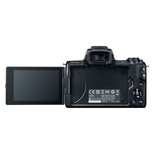 Camera M50 Mirrorless Digital Camera EF-M 15-45mm is STM Lens, HD 4K -Vari-Angle Touchscreen Wi-Fi Digital ILC Camera Digital Camera (Color : B)