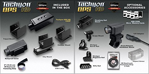 Tachyon OPS Full-HD 1080p Helmet Camera