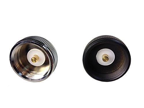 Anteenna TW-NMO to UHF Female (SO-239) Mobile Antenna Adaptor (2 Packs) One is White Adaptor Connector and Another one is Black Color Adaptor Connector