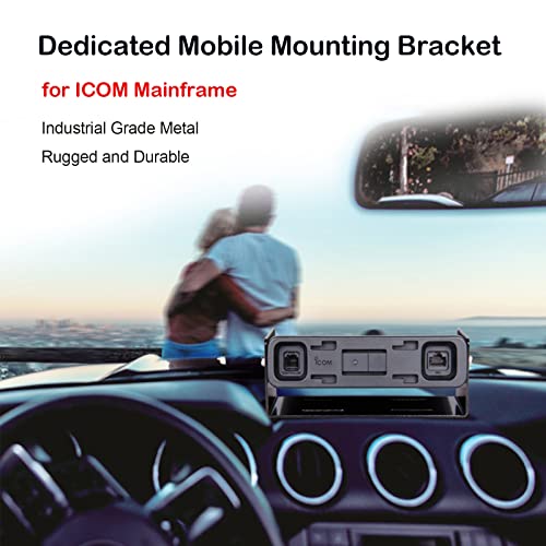 Mobile Mounting Bracket for ICOM, Universal Metal Radio Panel Bracket for ICOM MBF4 IC‑V8000 IC‑A110 IC‑2820H IC‑E2820 IC‑2730 ID‑880H IC‑2820 ID4100A ID5100 A, etc