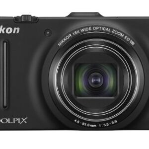 Nikon Coolpix S9300 16.0 MP Digital Camera - Black (Discontinued by Manufacturer)