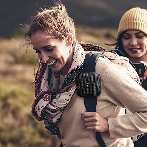 Tribit Portable Speaker, StormBox Micro Bluetooth Speaker, IP67 Waterproof & Dustproof Outdoor Speaker, Bike Speakers with Loud Sound, Advanced TI Amplifier, Built-in XBass, 100ft Bluetooth Range