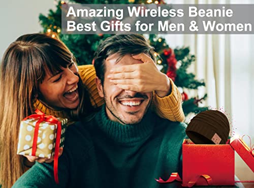 XIKEZAN Bluetooth Beanie,Unique Christmas Tech Gifts for Boyfriend Him Men Women Teen Boys Girls Teenage Stocking Stuffers Friend