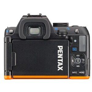 Pentax K-S2 20MP Wi-Fi Enabled Weatherized SLR Body Only (Black/Orange)