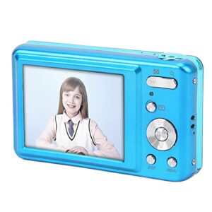 ciciglow camera for kids 3-10 years, 48mp fhd video camera with 2.7in hd screen, 8x zoom portable digital camera, for children, teenagers, beginners and the elderly(blue)