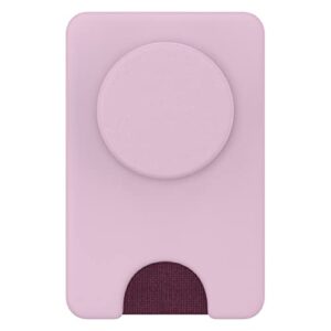 popsockets: phone wallet with expanding grip, phone card holder, wireless charging compatible, wallet for magsafe – blush pink