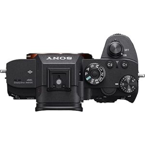 Sony a7R IIIA Mirrorless Camera (ILCE7RM3A/B) + 4K Monitor + Rode VideoMic + 2 x 64GB Memory Card + Bag + 3 x NP-FZ100 Compatible Battery + Card Reader + LED Light + Corel Photo Software + More