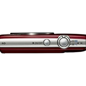 Canon PowerShot ELPH 180 Digital Camera w/Image Stabilization and Smart AUTO Mode (Red)