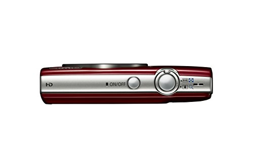 Canon PowerShot ELPH 180 Digital Camera w/Image Stabilization and Smart AUTO Mode (Red)