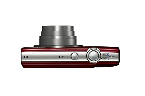 Canon PowerShot ELPH 180 Digital Camera w/Image Stabilization and Smart AUTO Mode (Red)