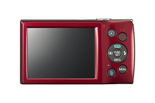 Canon PowerShot ELPH 180 Digital Camera w/Image Stabilization and Smart AUTO Mode (Red)